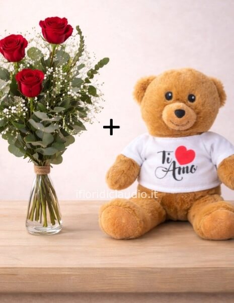 Rose e peluche