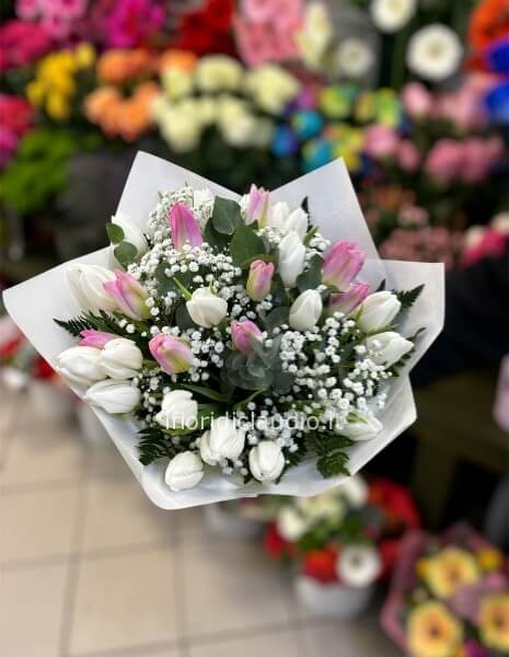 Bouquet di 20 tulipani 
